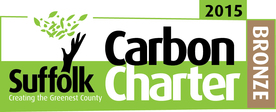 Carbon balance policy approved and accredited by Suffolk Carbon Charter